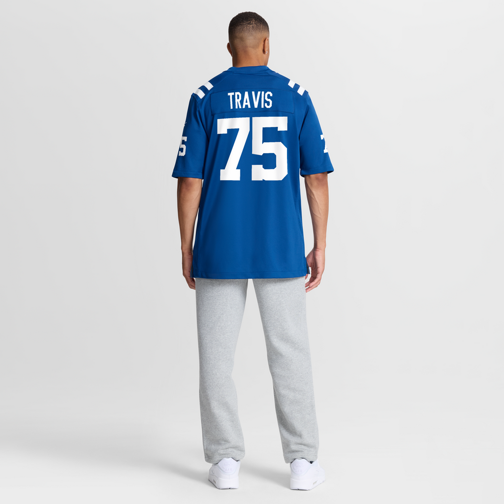 Jalen Travis Indianapolis Colts Team Game Jersey - Royal