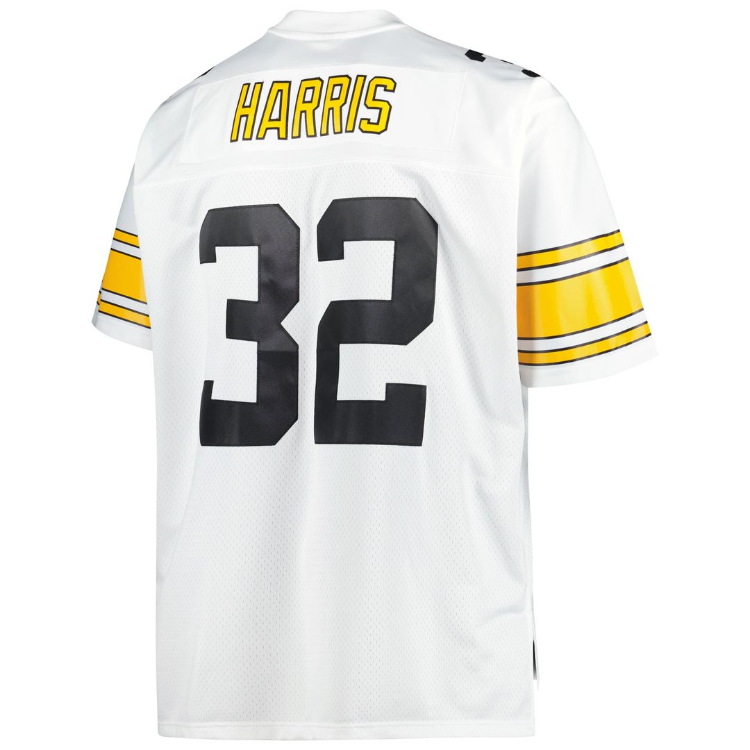 Franco Harris Pittsburgh Steelers Big & Tall 1976 Legacy Retired Player Jersey - Black