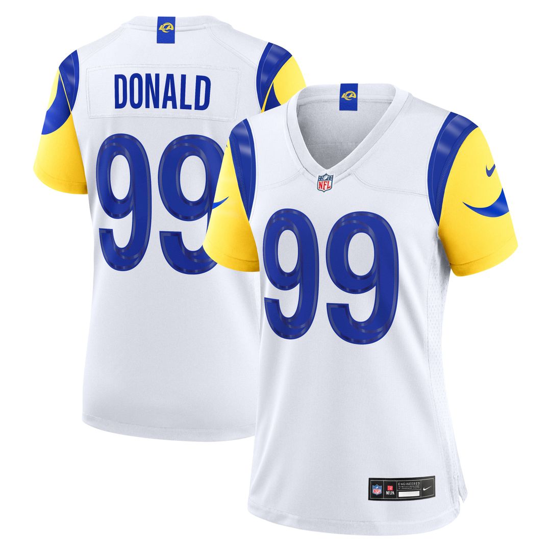 Aaron Donald Los Angeles Rams Women's Alternate Game Jersey - Gold