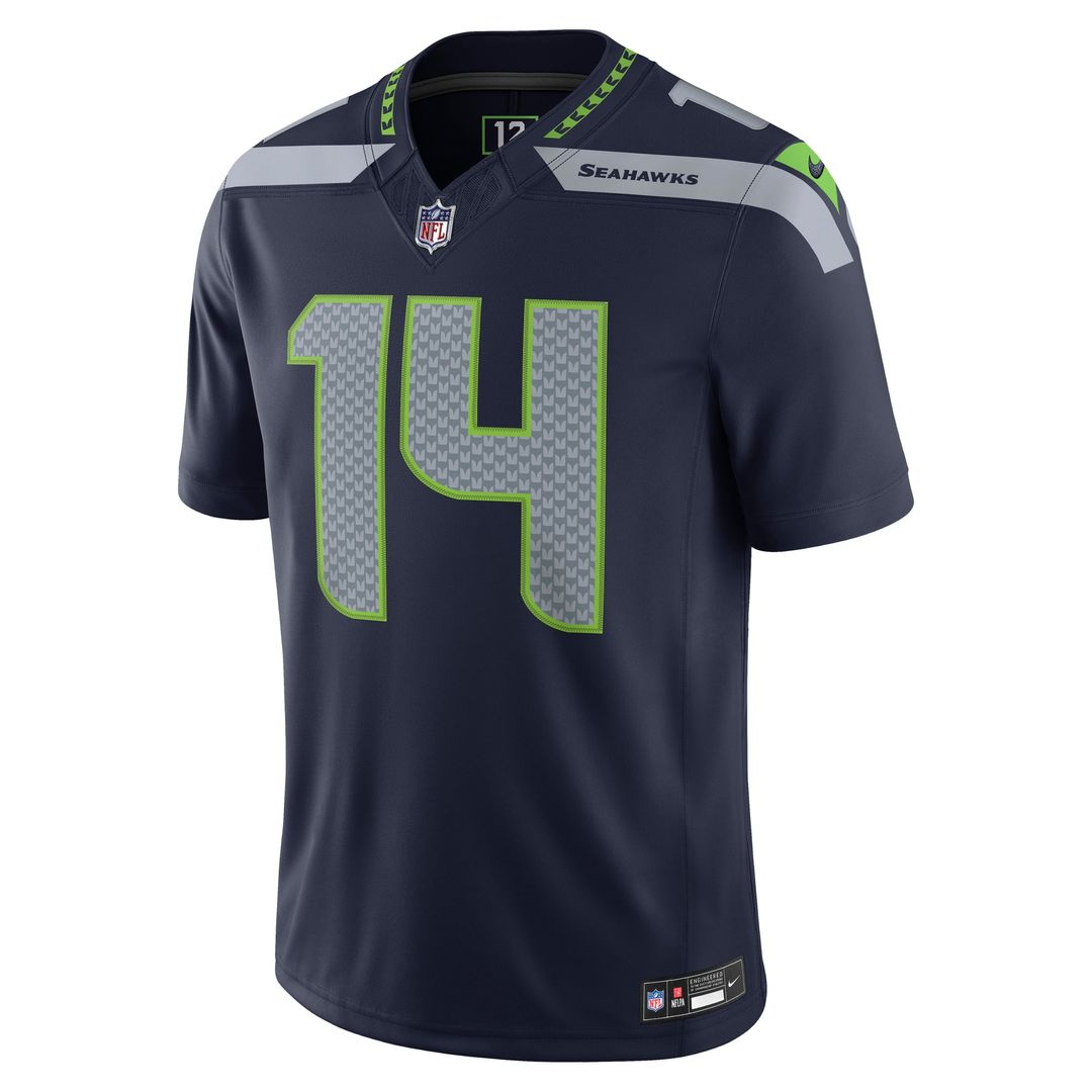 Sam Darnold Seattle Seahawks Team Vapor F.U.S.E. Stitched Limited Jersey - College Navy