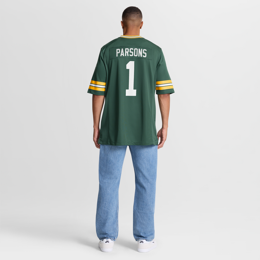 Micah Parsons Green Bay Packers Game Player Jersey - White
