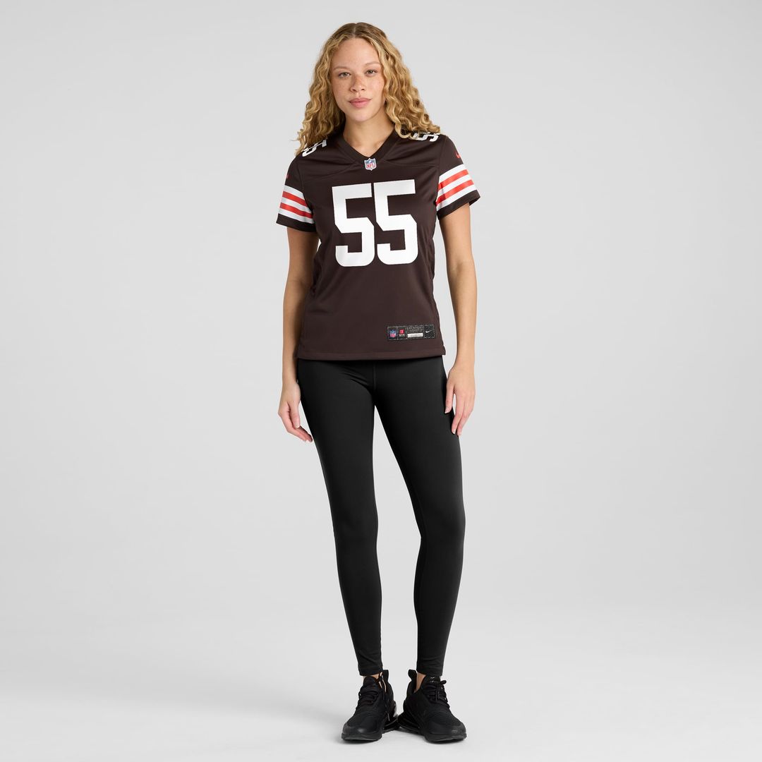 Ethan Pocic Cleveland Browns Women's Game Jersey - Brown