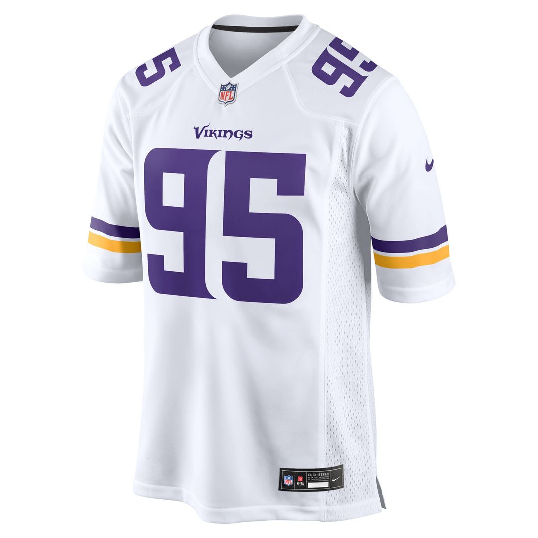 Caleb Banks Minnesota Vikings Game Jersey - White