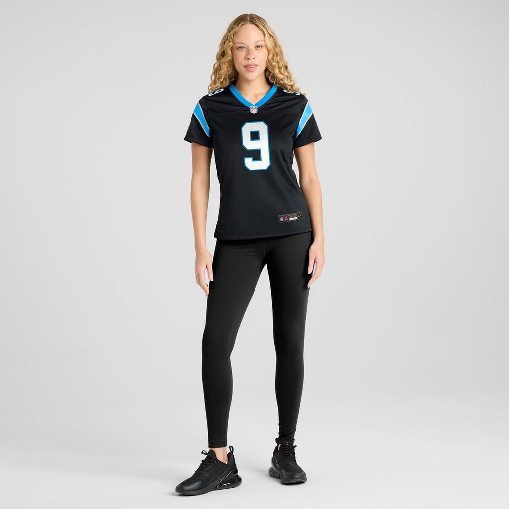 Bryce Young Carolina Panthers Women's Team Game Jersey - Black