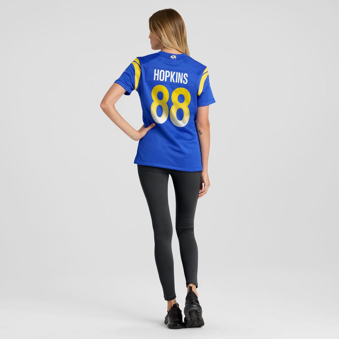 Brycen Hopkins Los Angeles Rams Women's Game Jersey - Royal