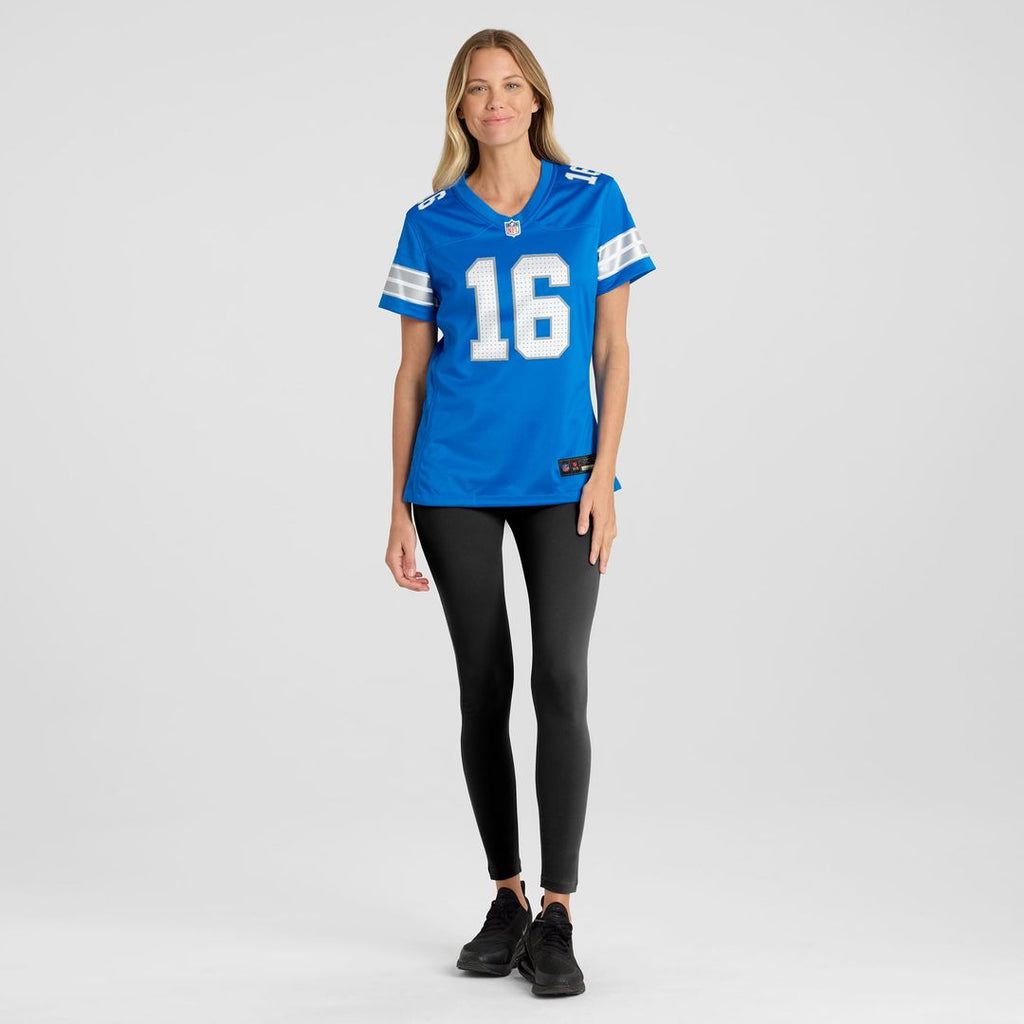Jared Goff Detroit Lions Women's 2nd Alternate Game Jersey - Black