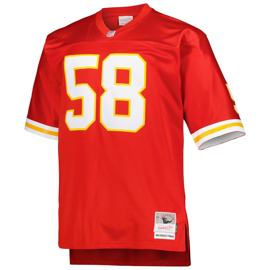 Derrick Thomas Kansas City Chiefs Big & Tall 1994 Retired Player Replica Jersey - Red