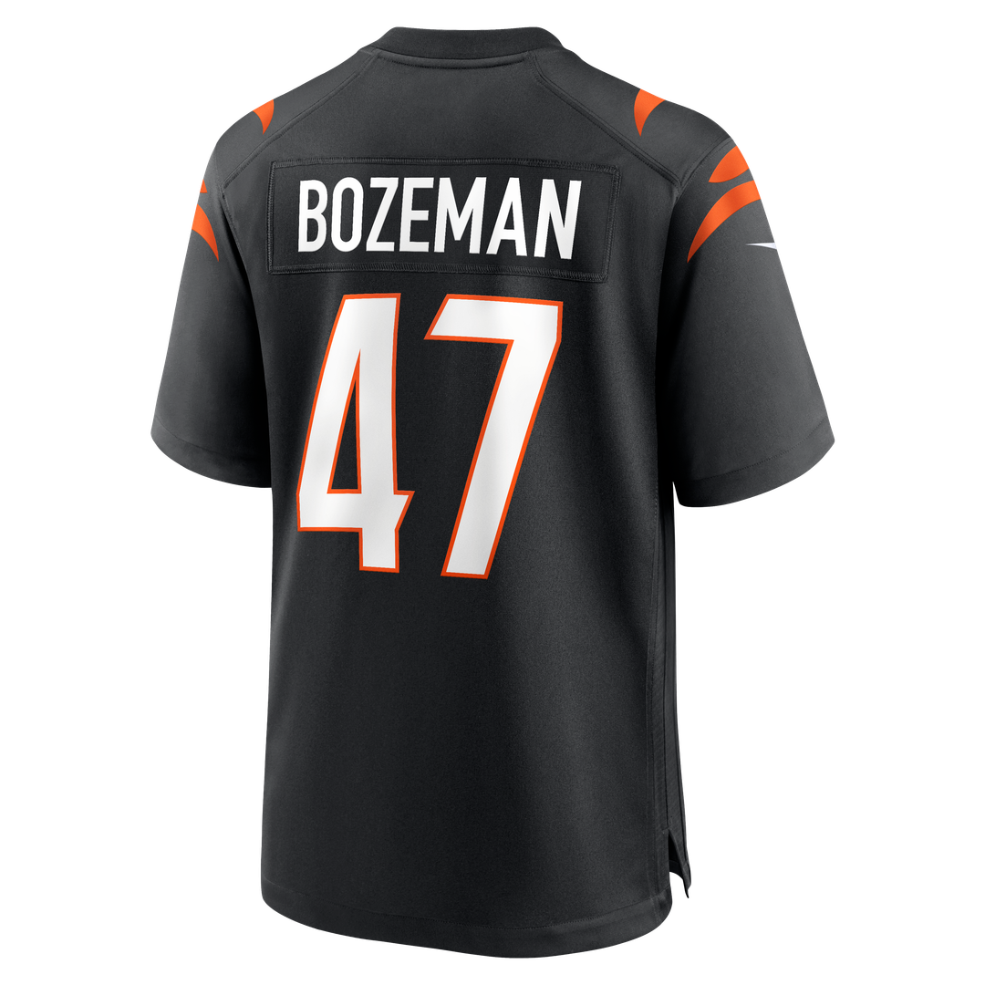 Swayze Bozeman Cincinnati Bengals Team Game Jersey - Black