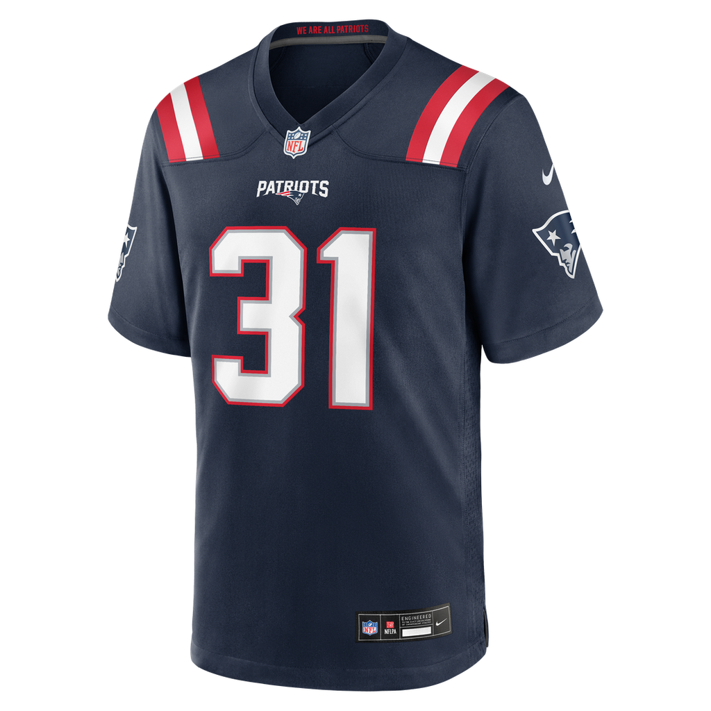 Kevin Byard III New England Patriots Team Game Jersey - Navy