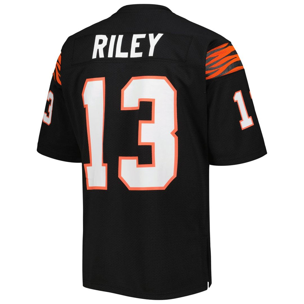 Ken Riley Cincinnati Bengals 1981 Authentic Throwback Retired Player Jersey - Black