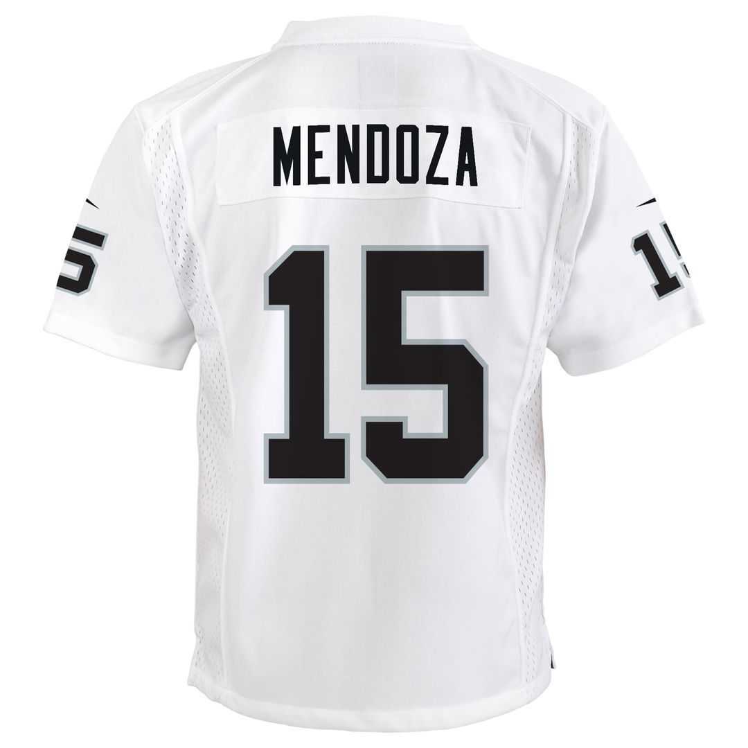Fernando Mendoza Las Vegas Raiders Youth Team Game Jersey - Black