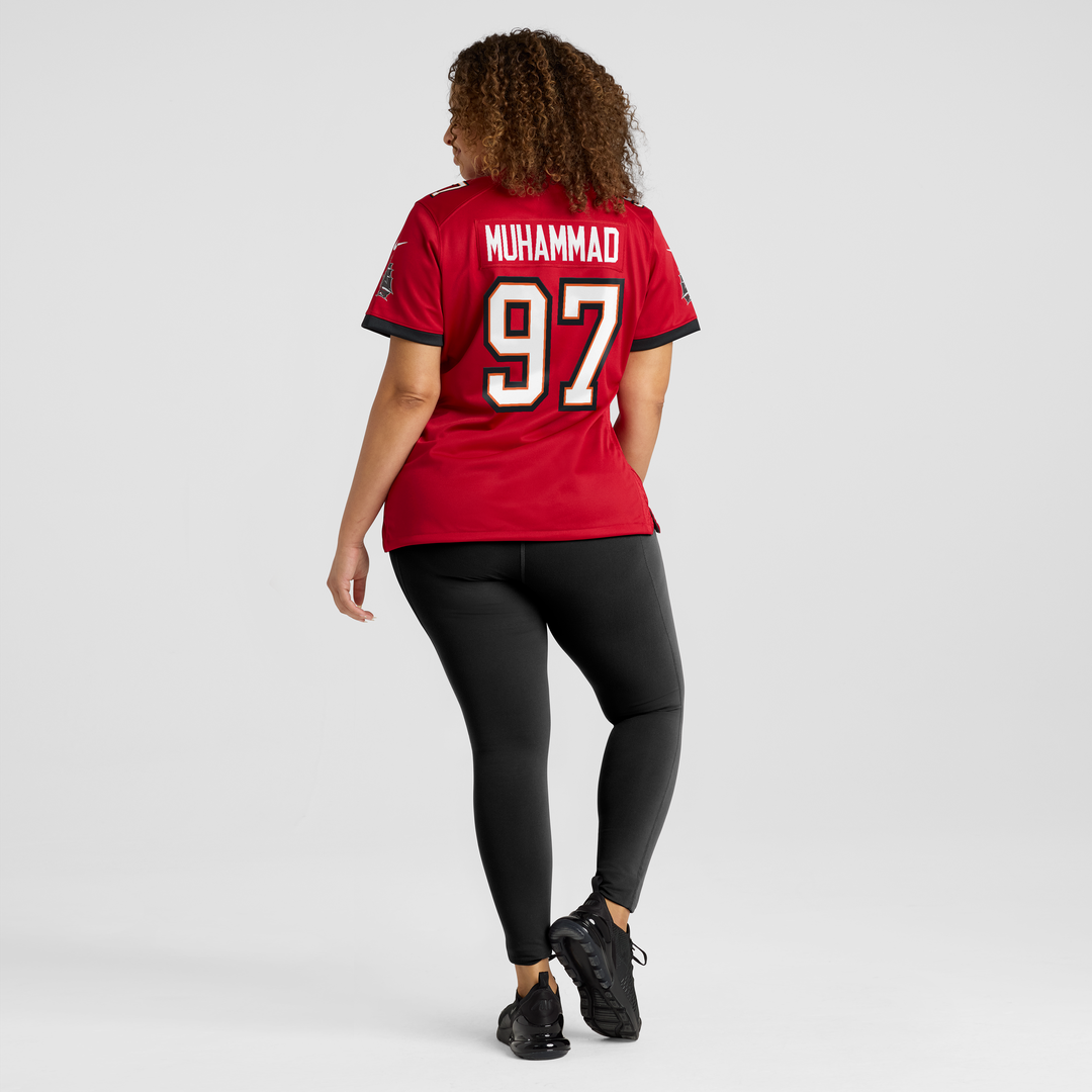 Al - Quadin Muhammad Tampa Bay Buccaneers Women's Team Game Jersey - Red