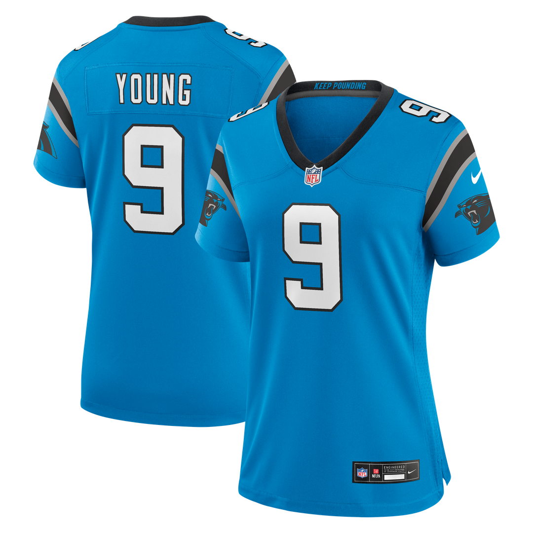 Bryce Young Carolina Panthers Women's Player Jersey - Blue