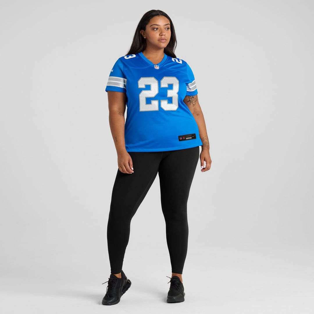 Rock Ya - Sin Detroit Lions Women's Team Game Jersey - Blue