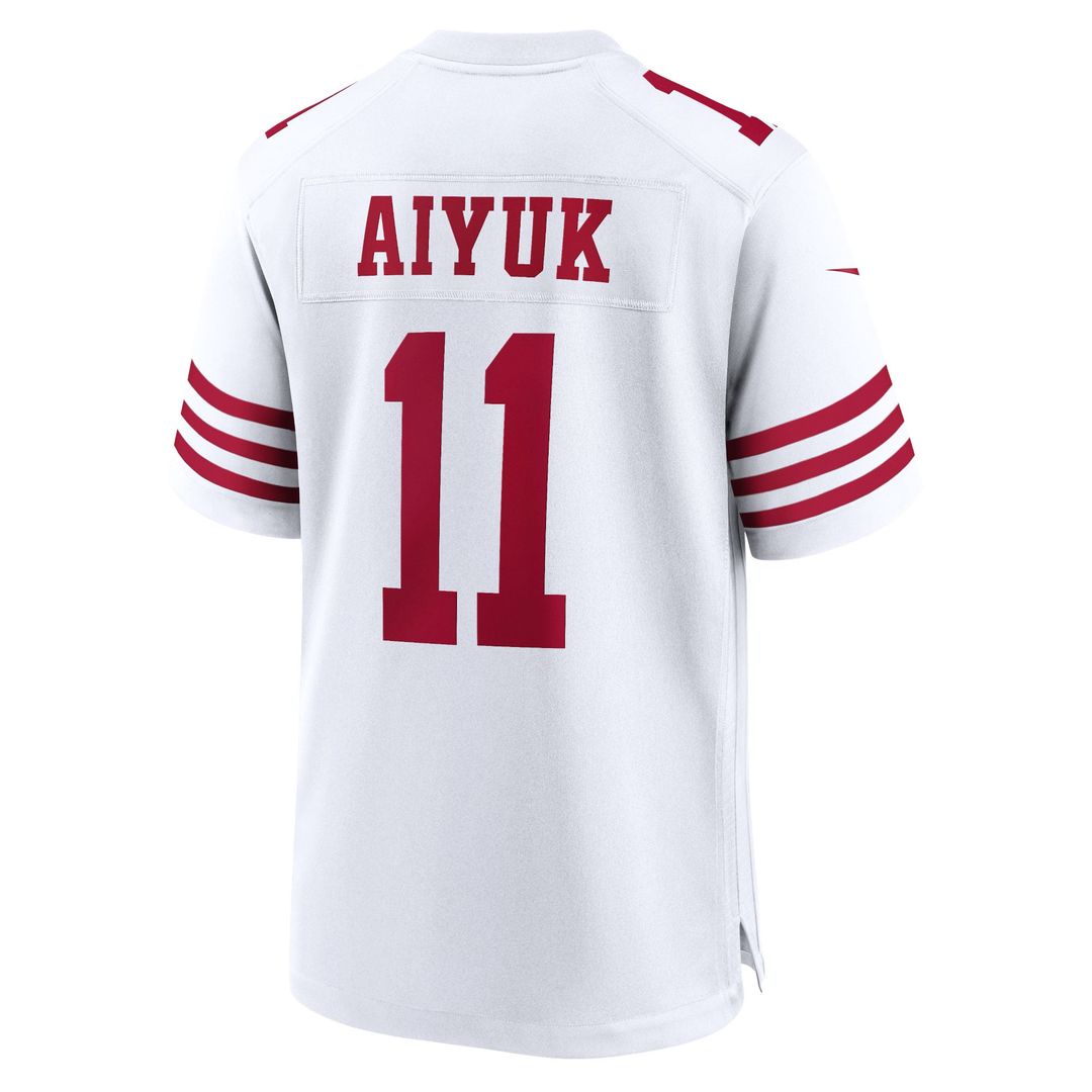 Brandon Aiyuk San Francisco 49ers Game Player Jersey - Scarlet