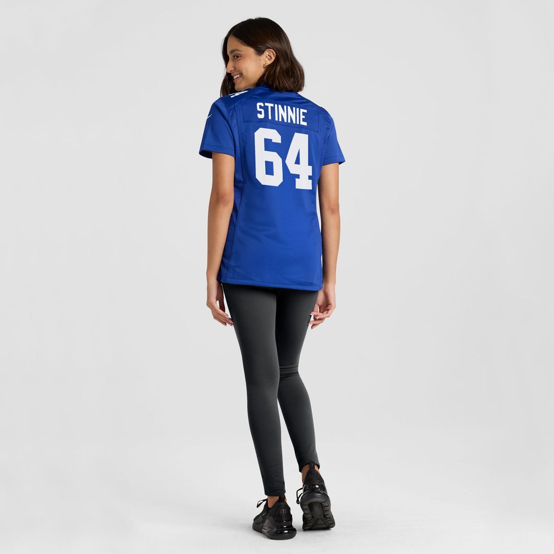 Aaron Stinnie New York Giants Women's Game Jersey - Royal