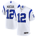 Puka Nacua Los Angeles Rams Fearsome White Game Jersey