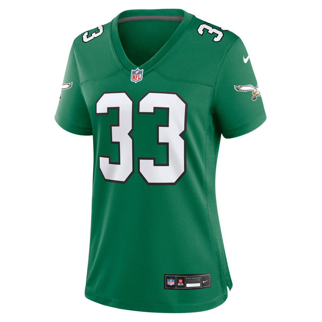 Cooper DeJean Philadelphia Eagles Women's Team Game Jersey - Midnight Green