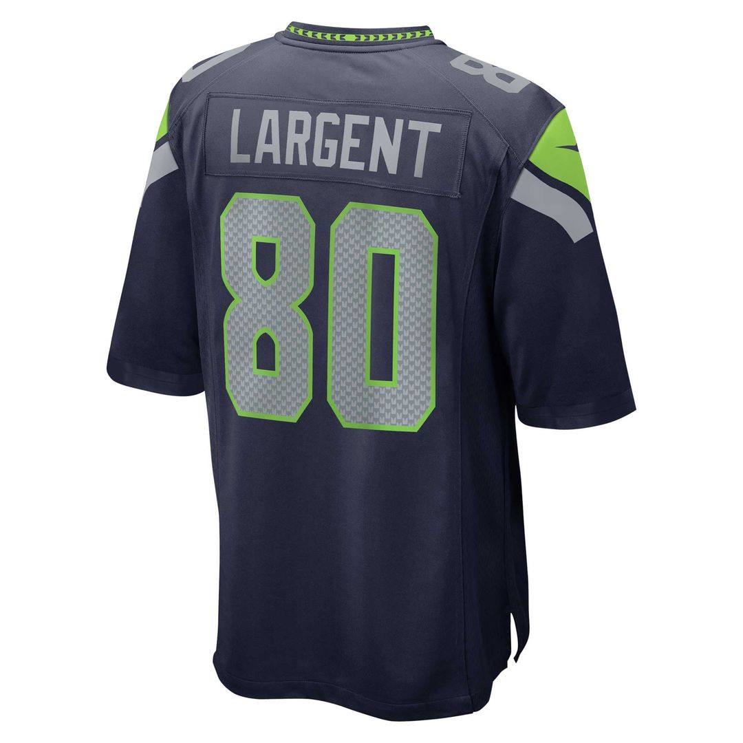 Steve Largent Seattle Seahawks Retired Player Game Jersey - College Navy