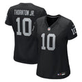 Dont'e Thornton Jr. Las Vegas Raiders Women's Team Game Jersey - Black