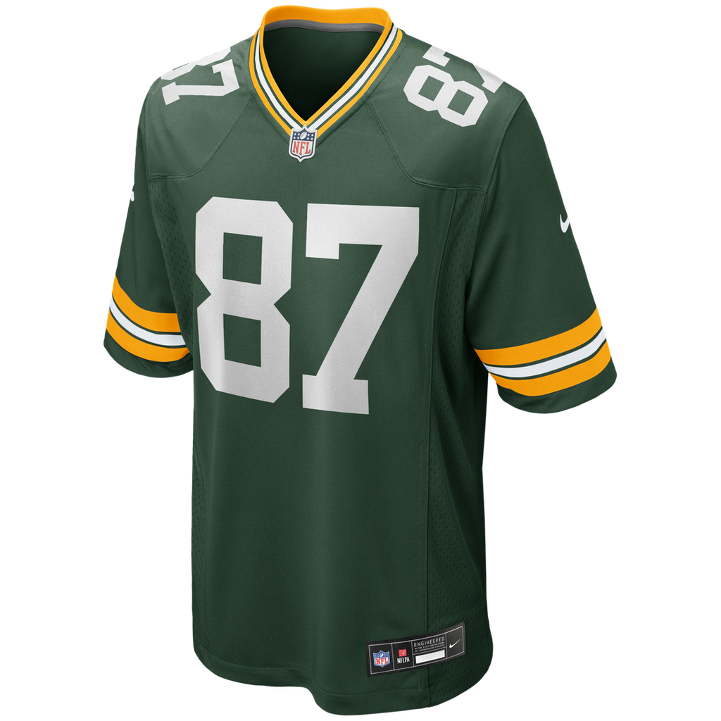 Willie Davis Green Bay Packers Game Retired Player Jersey - Green