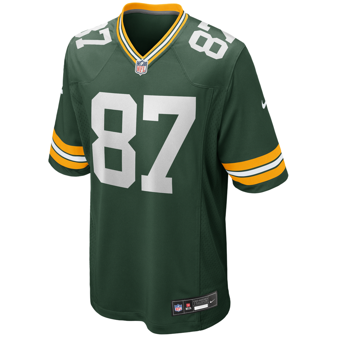 Willie Davis Green Bay Packers Game Retired Player Jersey - Green