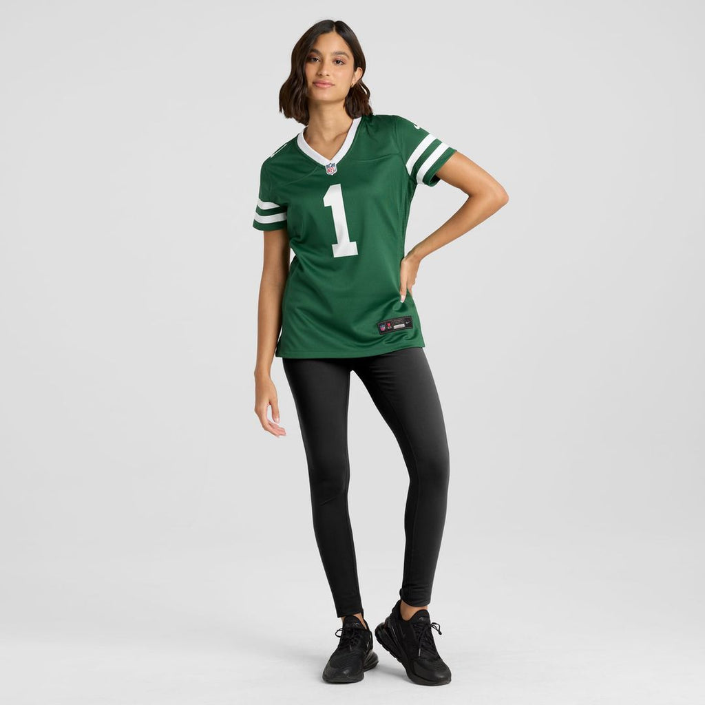 Ahmad Sauce Gardner New York Jets Women's Game Jersey - Legacy Green