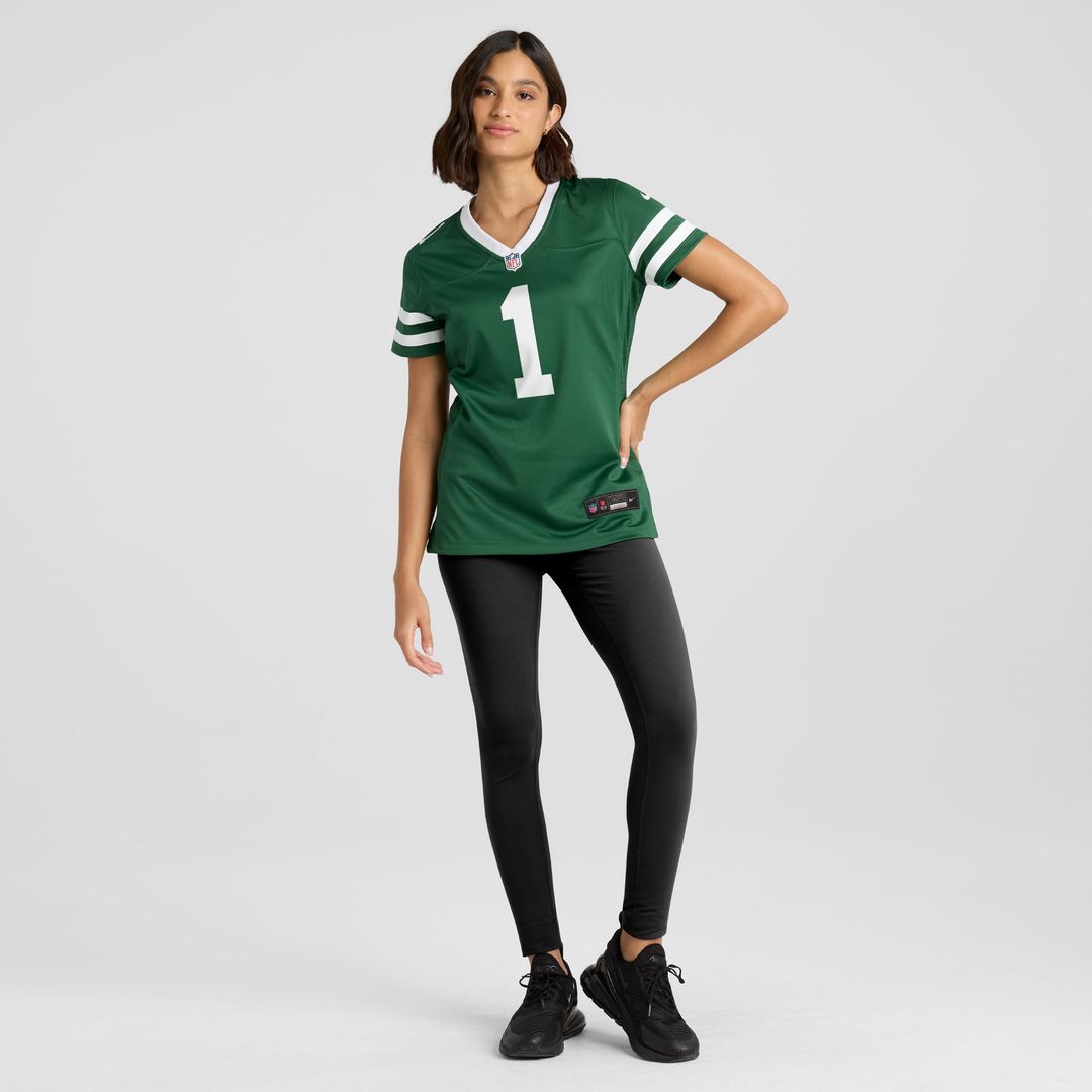 Ahmad Sauce Gardner New York Jets Women's Game Jersey - Legacy White