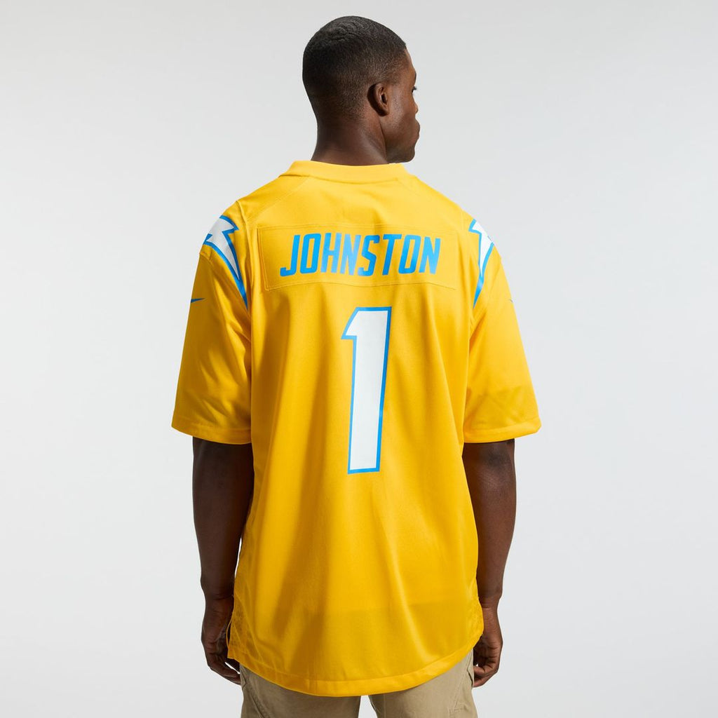 Quentin Johnston Los Angeles Chargers Alternate Charger Power Game Player Jersey - Gold