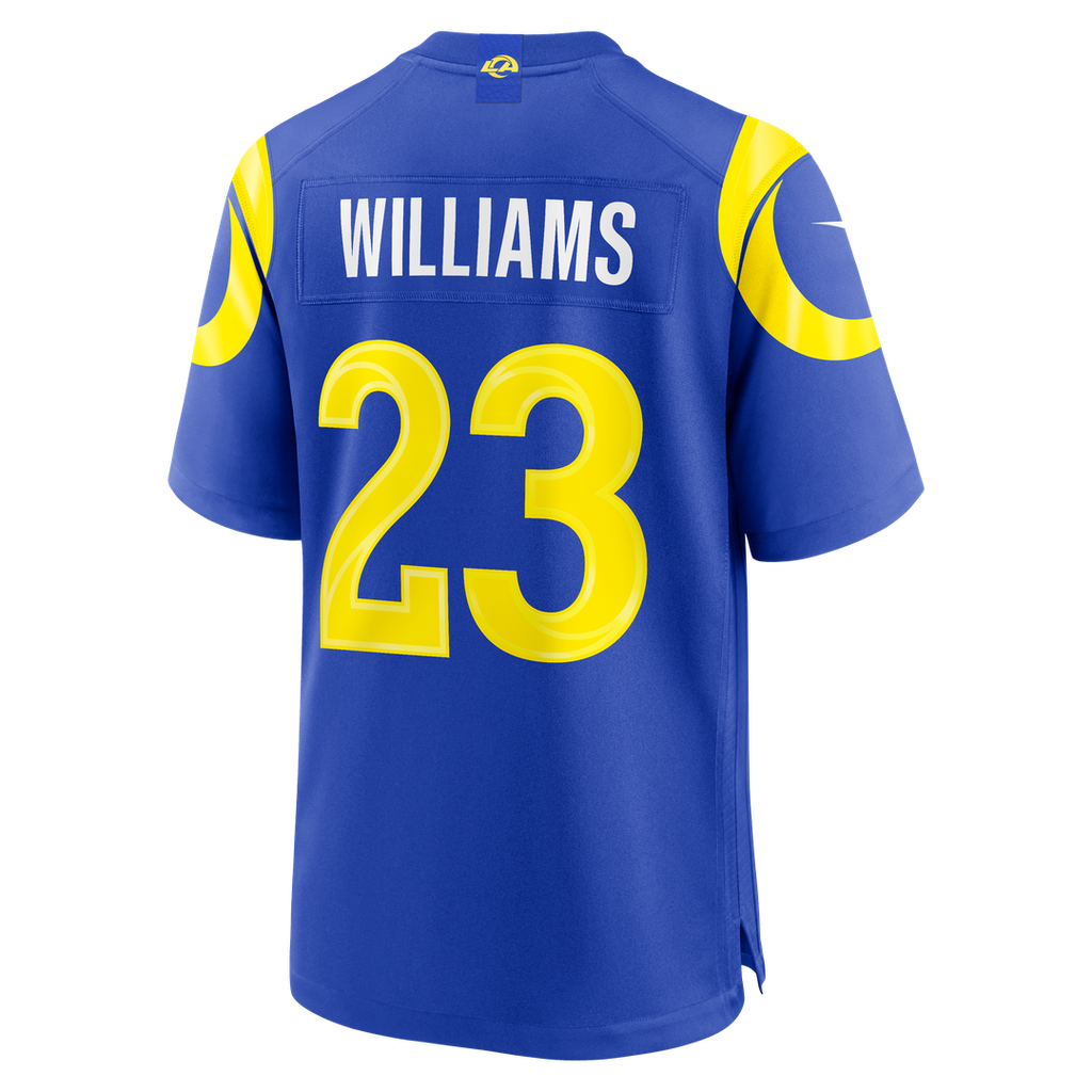 Kyren Williams Los Angeles Rams White Game Player Jersey - White