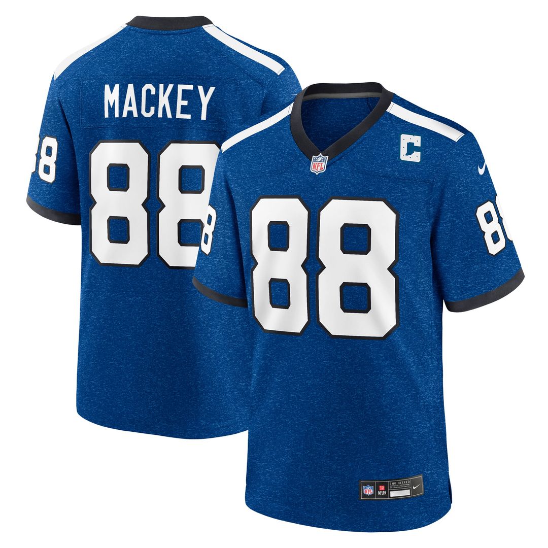 John Mackey Indianapolis Colts Game Retired Player Jersey - Royal