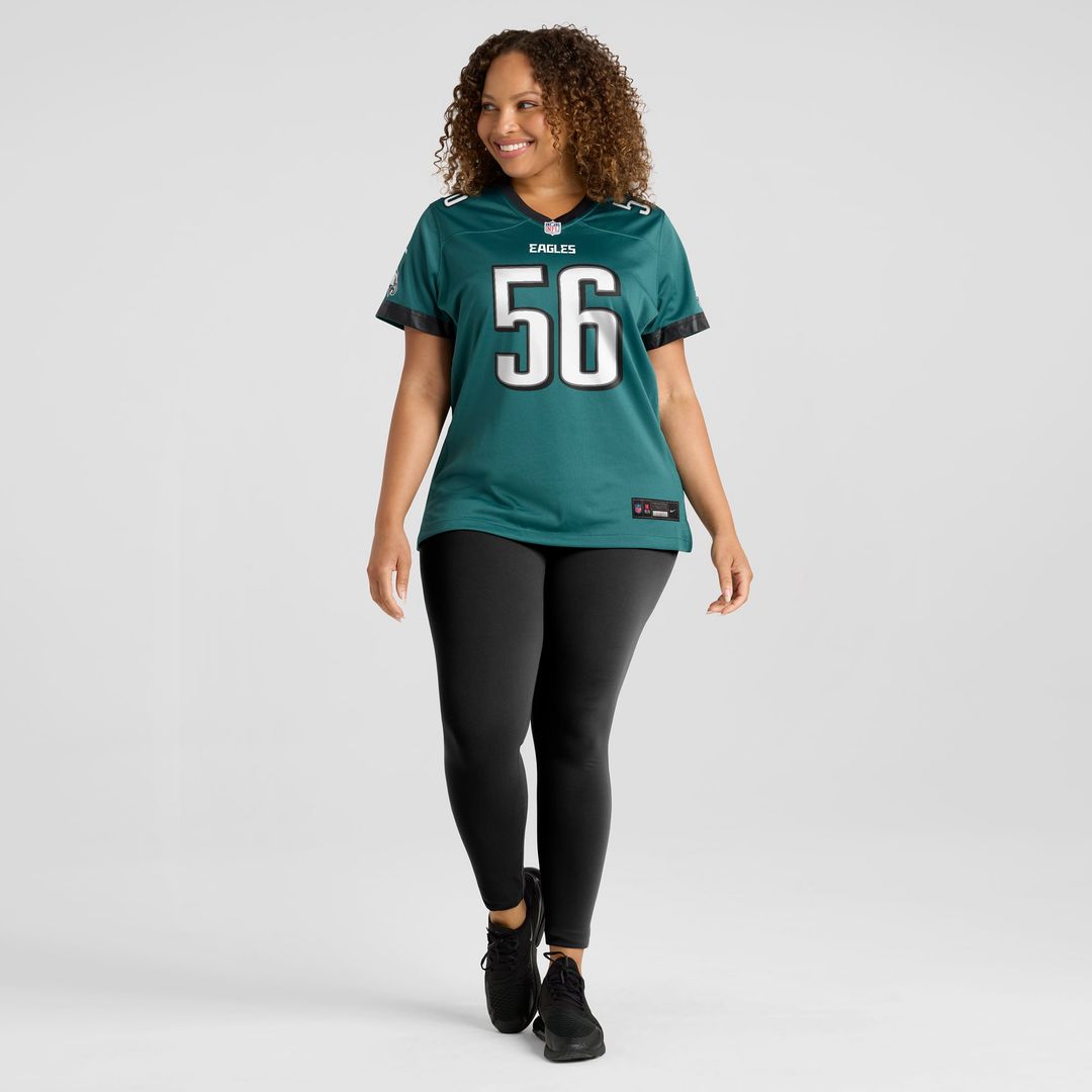 Tyler Steen Philadelphia Eagles Women's Team Game Jersey - Midnight Green