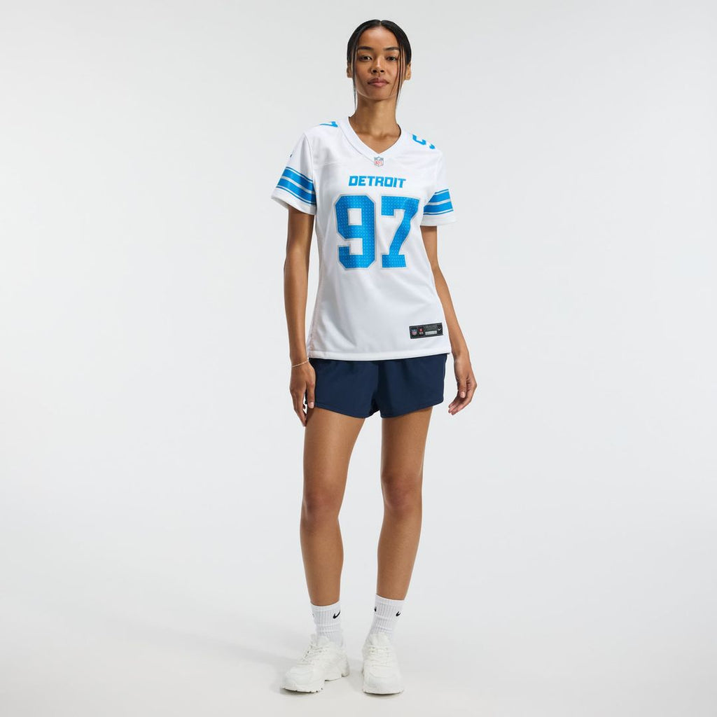 Aidan Hutchinson Detroit Lions Women's Game Jersey - White