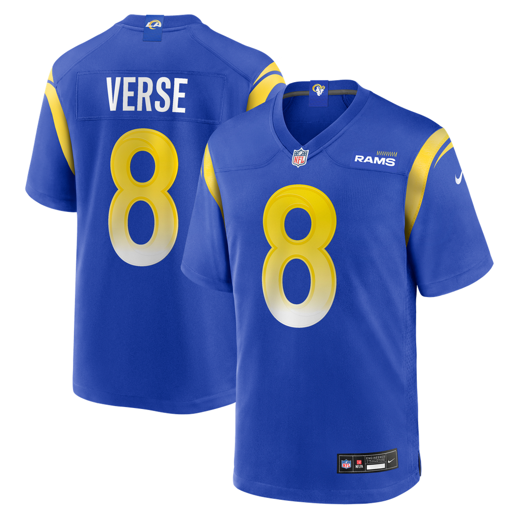 Jared Verse Los Angeles Rams Player Game Jersey - Royal