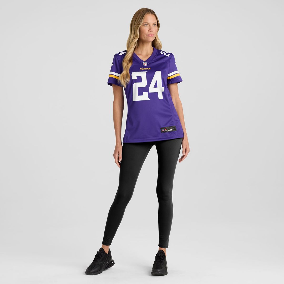 Jay Ward Minnesota Vikings Women's Team Game Jersey - Purple