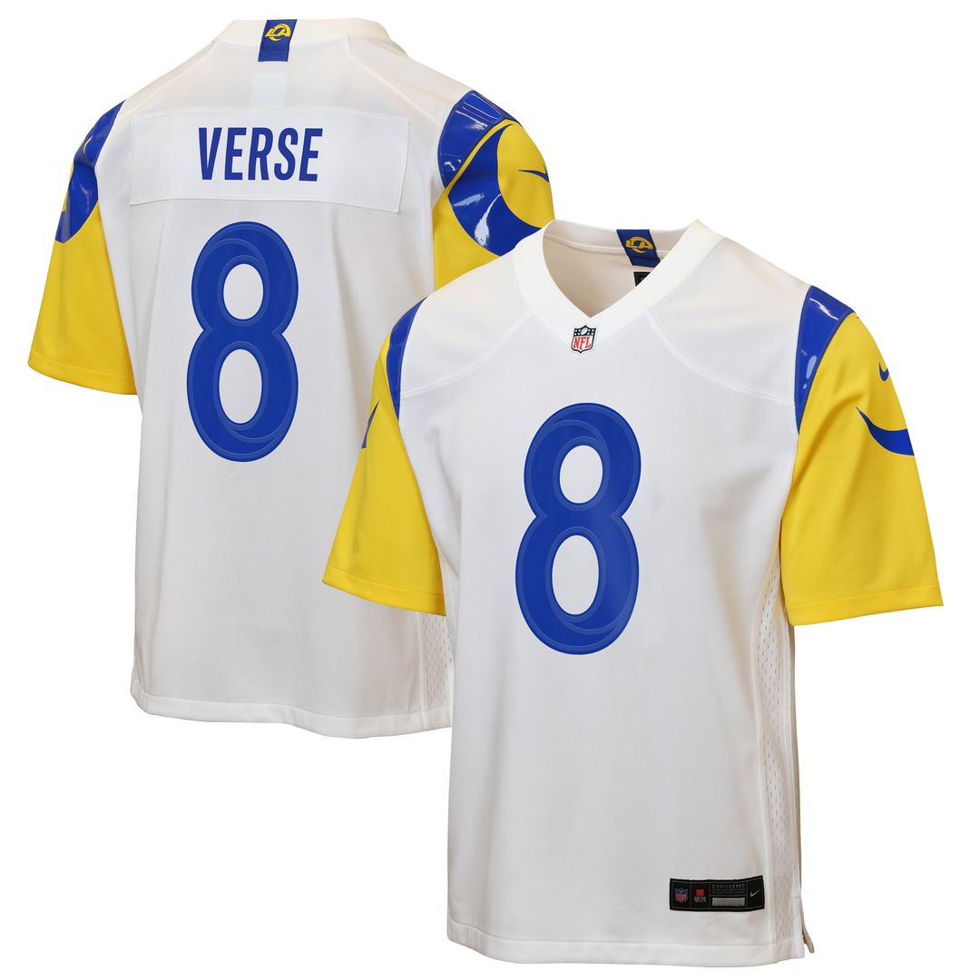 Jared Verse Los Angeles Rams Youth Team Game Jersey - Royal