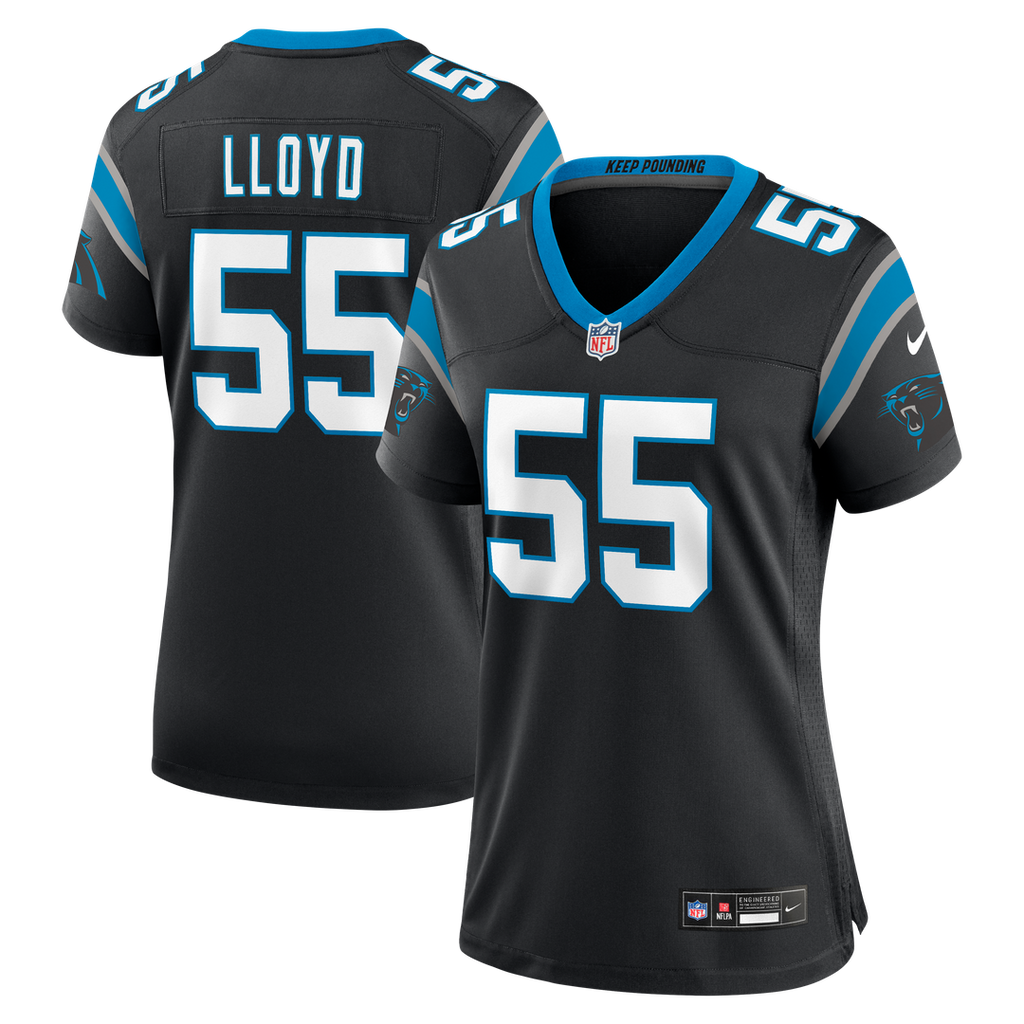 Devin Lloyd Carolina Panthers Women's Team Game Jersey - Black