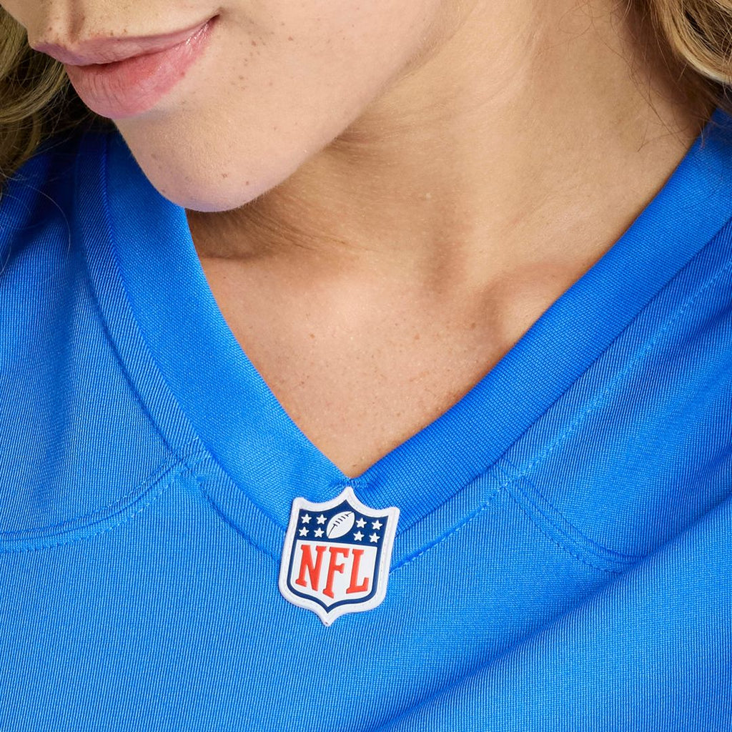 Number 1 Bride Los Angeles Chargers Women's Game Jersey - Powder Blue