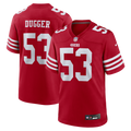 Jaden Dugger III San Francisco 49ers Team Game Jersey - Scarlet