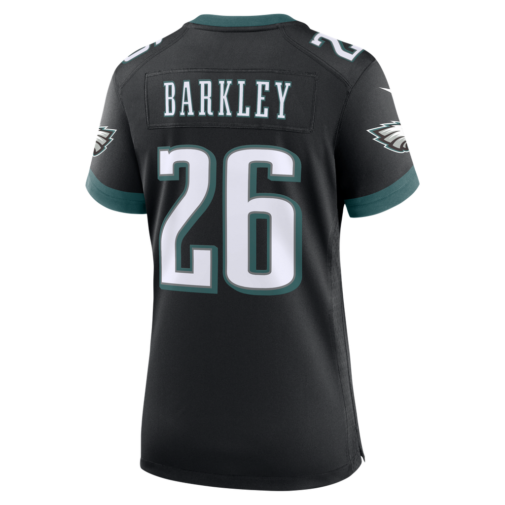 Saquon Barkley Philadelphia Eagles Women's Team Game Jersey - Midnight Green