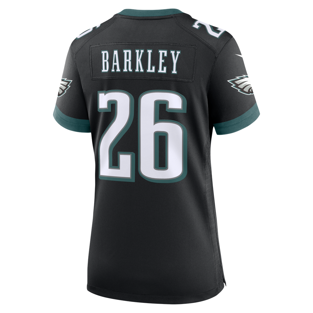 Saquon Barkley Philadelphia Eagles Women's Team Game Jersey - Midnight Green