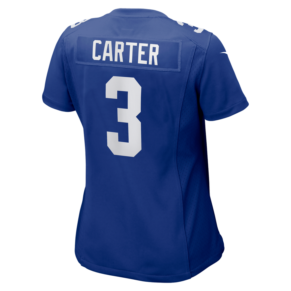 Abdul Carter New York Giants Women's Team Game Jersey - Royal