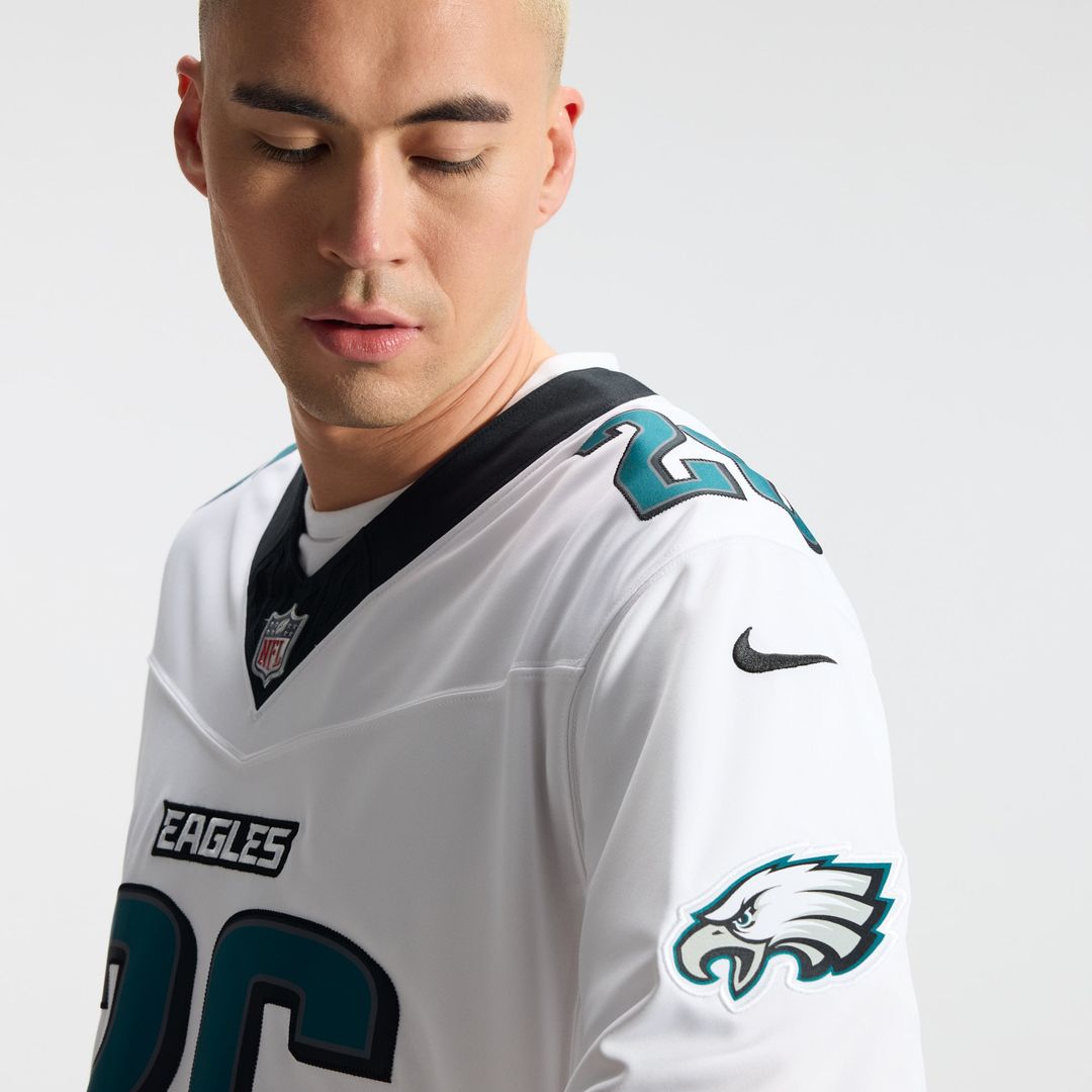 Saquon Barkley Philadelphia Eagles Alternate Vapor F.U.S.E. Stitched Limited Jersey - Black