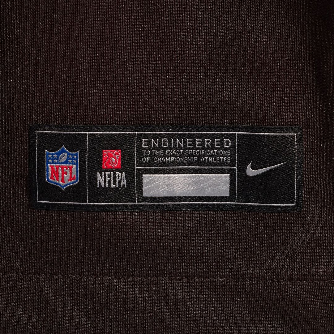 Isaiah McGuire Cleveland Browns Team Game Jersey - Brown