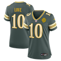Jordan Love Green Bay Packers Women's 2026 Rivalries Collection Game Jersey - Green