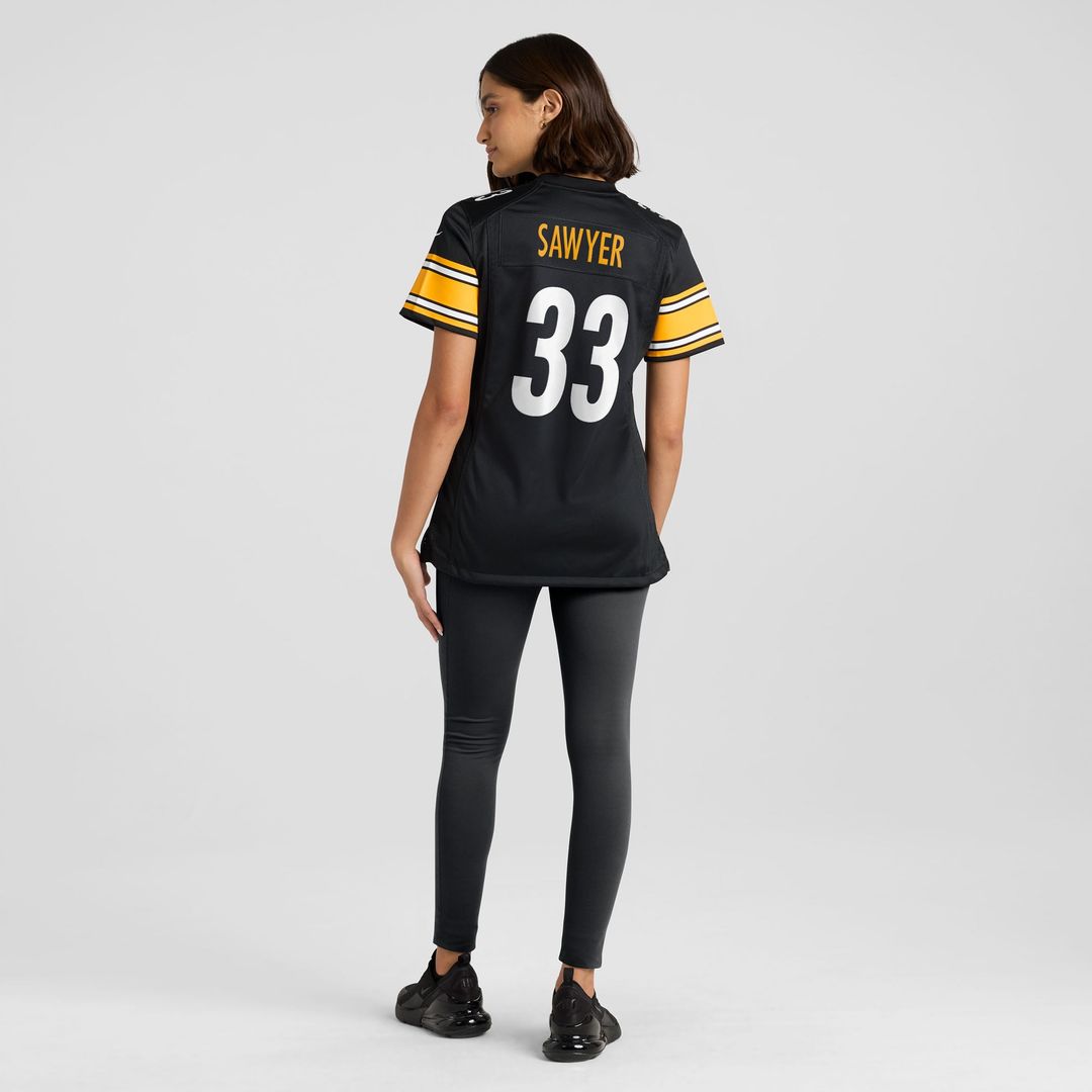 Jack Sawyer Pittsburgh Steelers Women's Team Game Jersey - Black