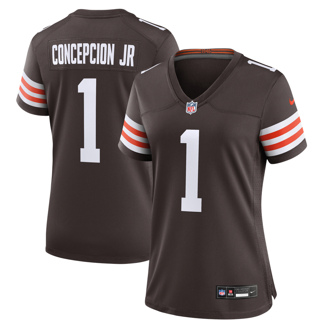 KC Concepcion Jr. Cleveland Browns Women's Team Game Jersey - Brown