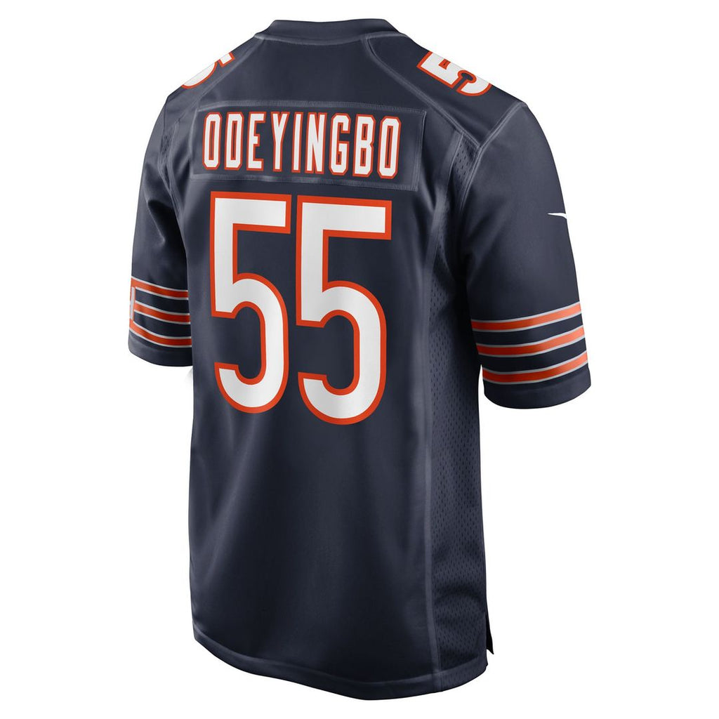 Dayo Odeyingbo Chicago Bears Team Game Jersey - Navy
