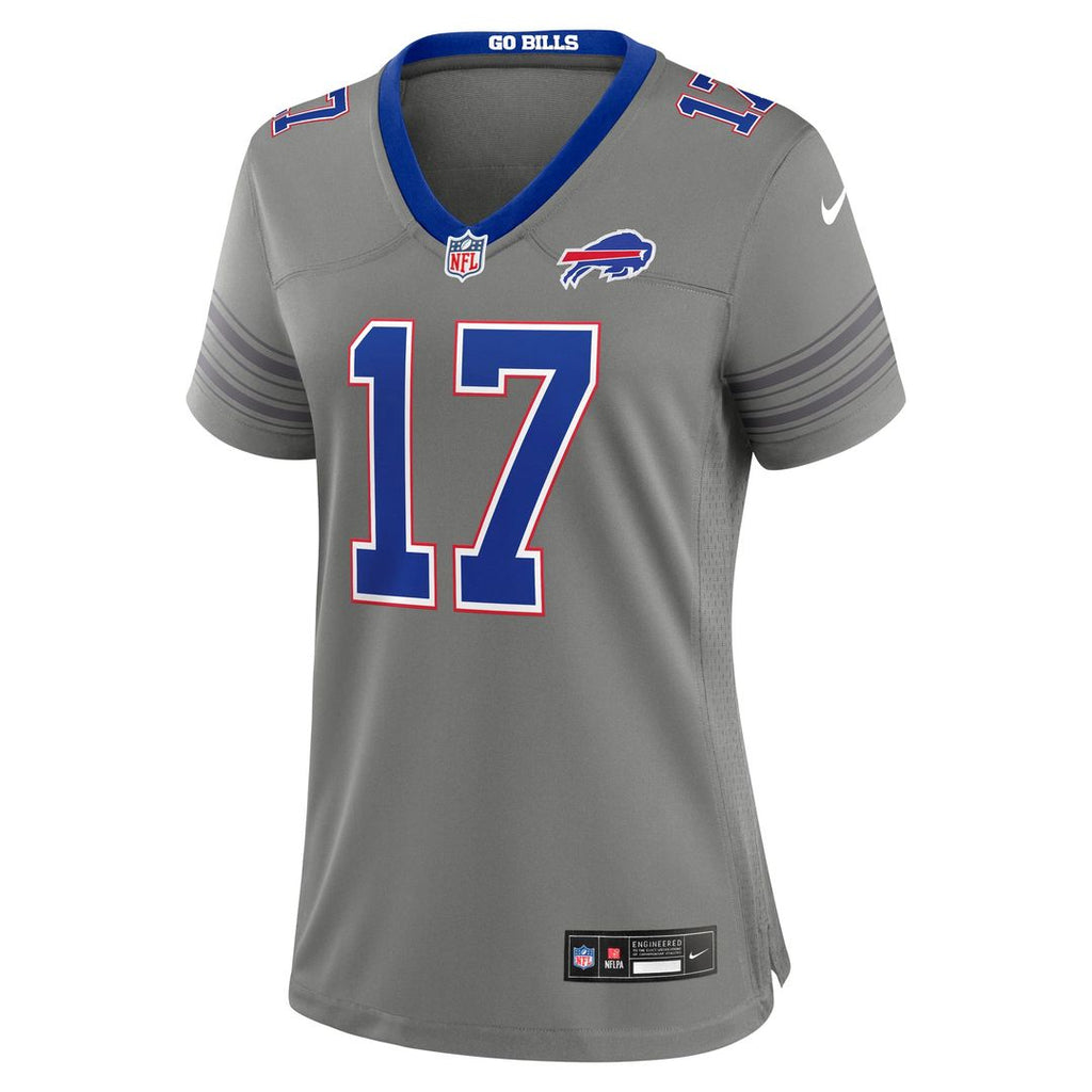 Josh Allen Buffalo Bills Women's White Game Jersey - White