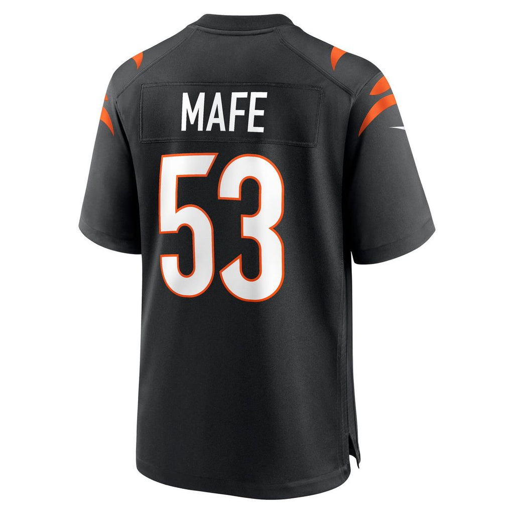 Boye Mafe Cincinnati Bengals Team Game Jersey - Black